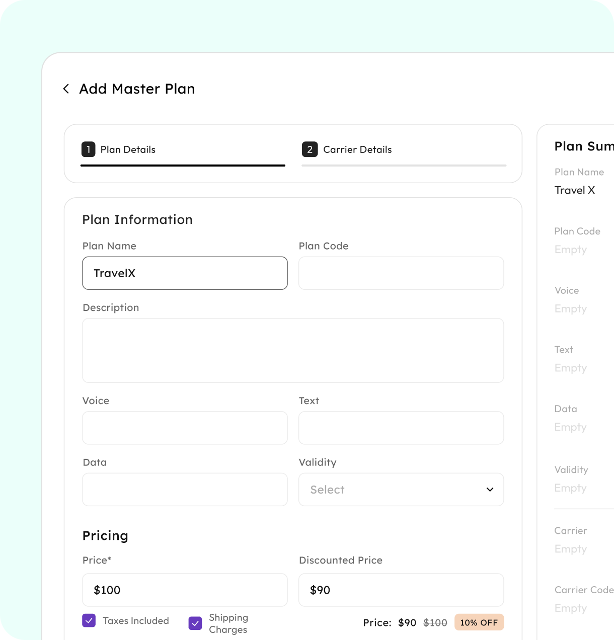 Launch new plans without a vendor ticket