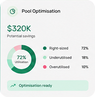 Pool Optimisation dashboard